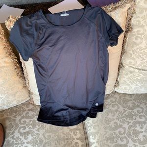 2 work out shirts and pair of spandex